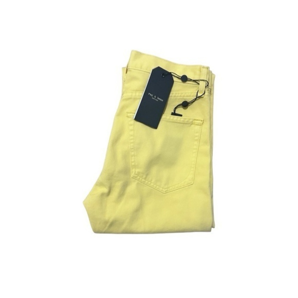 RAG & BONE PASTEL YELLOW PANT